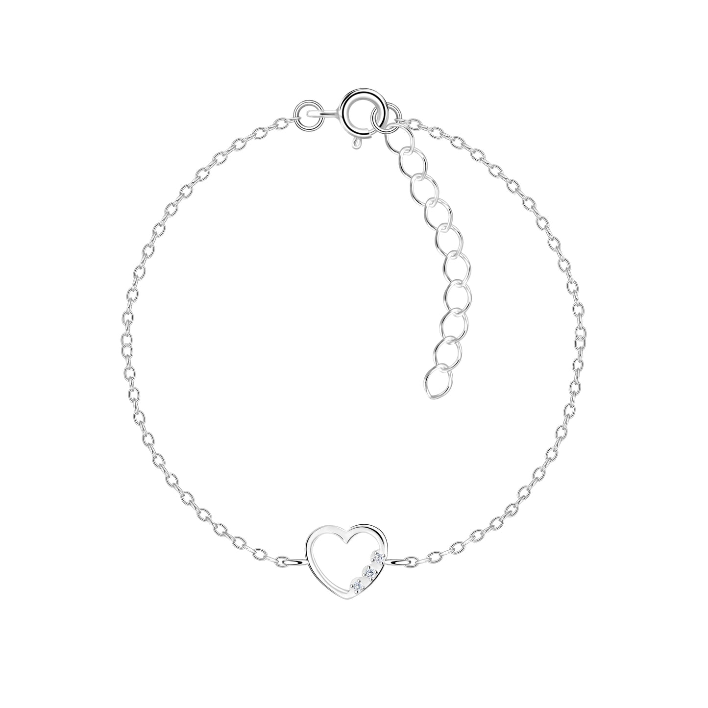 Bracelet Mon petit Coeur Argent 925