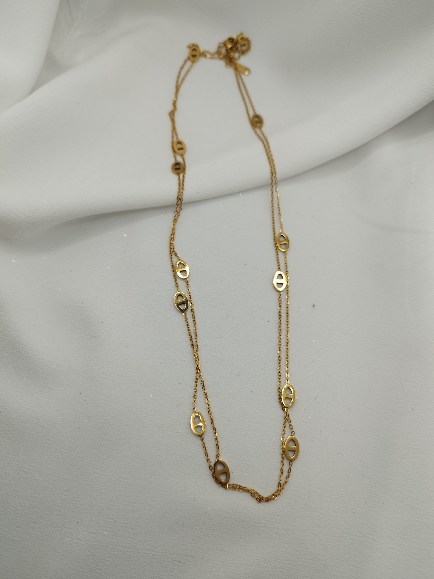 Collier Mon Sautoir Plaqué Or 18K