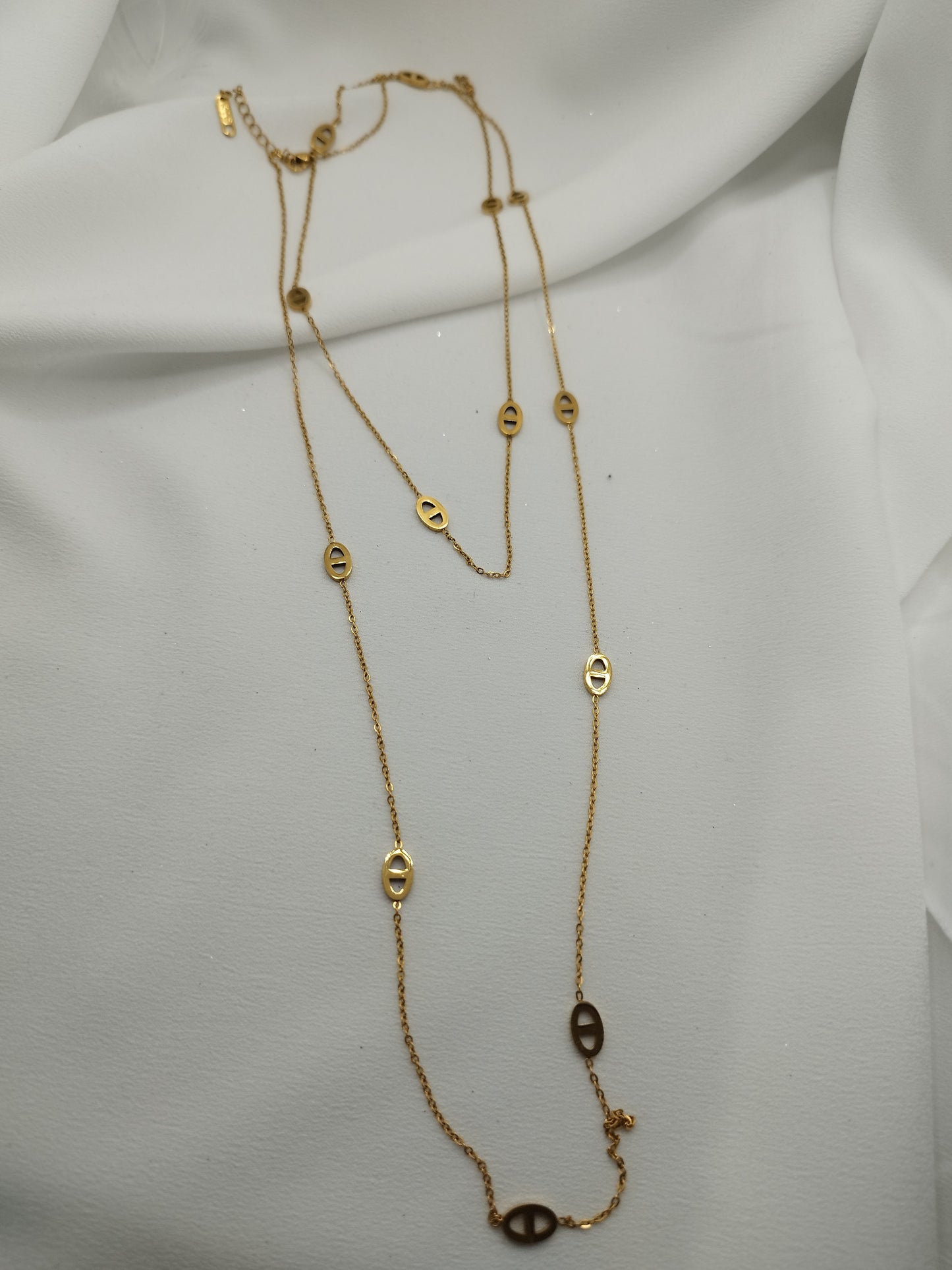 Collier Mon Sautoir Plaqué Or 18K