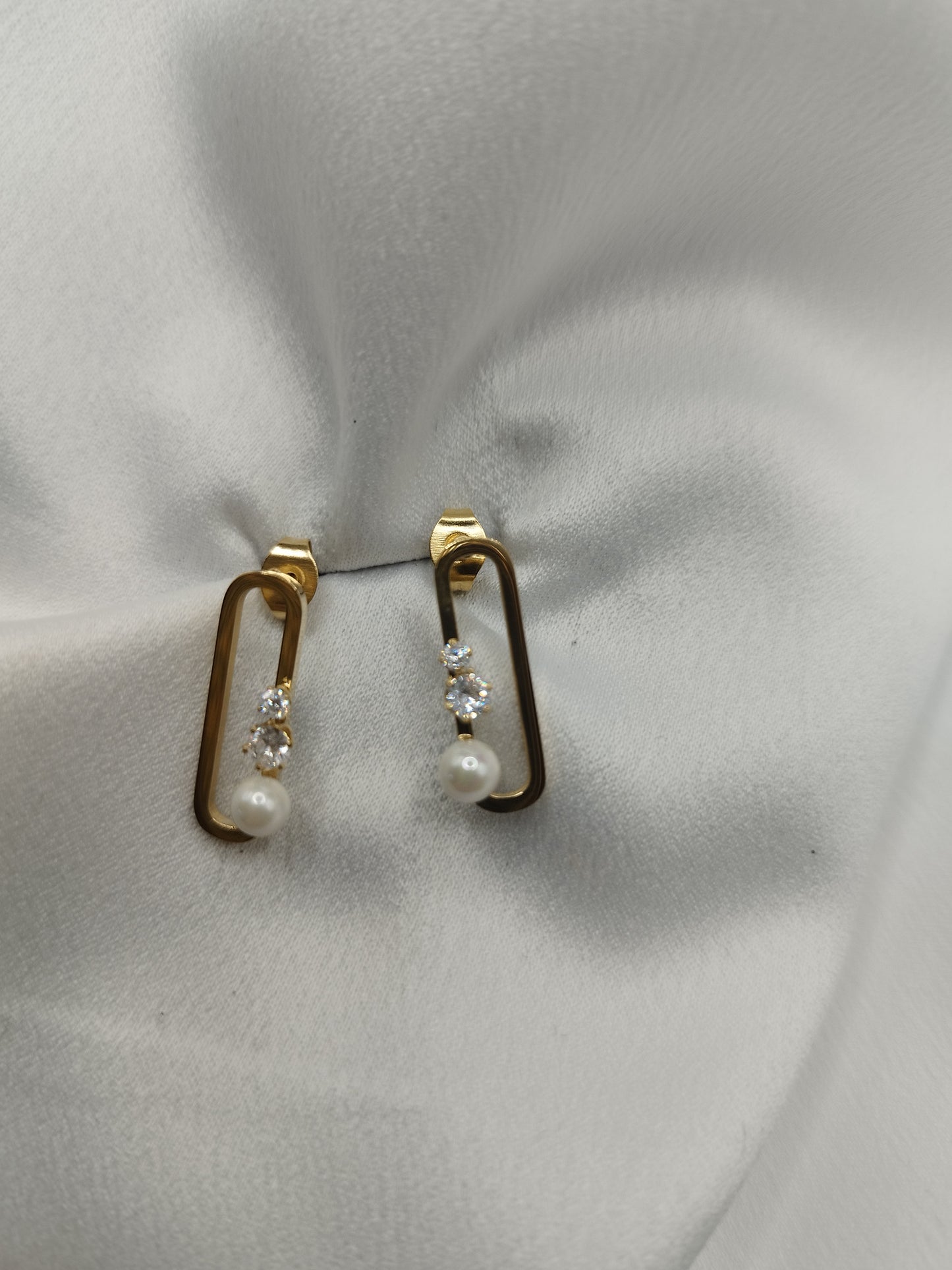 Boucles d'oreilles Méli Perle