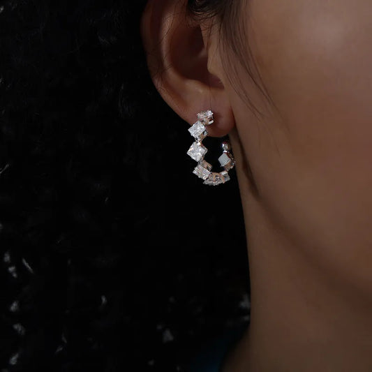 Boucles d'oreilles Verra Plaqué Or 18K